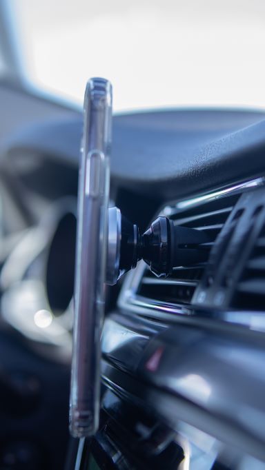 Swissten S-Grip M9 Magnetic Air Vent Car Holder - 65010424 - Silver