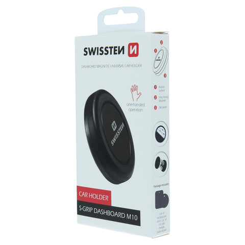 Swissten S-Grip M10 Magnetic Air Vent Car Holder - 65010425 - Black