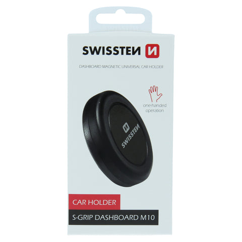 Swissten S-Grip M10 Magnetic Air Vent Car Holder - 65010425 - Black