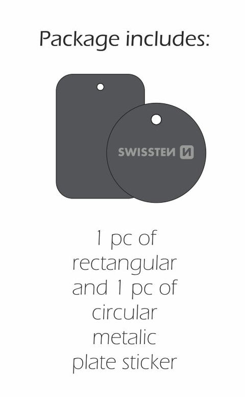 Swissten S-Grip M10 Magnetic Air Vent Car Holder - 65010425 - Black