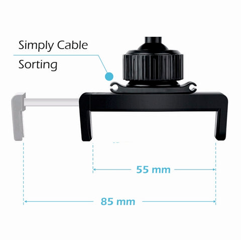 Swissten S-Grip S3-CD1 CD Slot Car Holder - 65010507 - Black