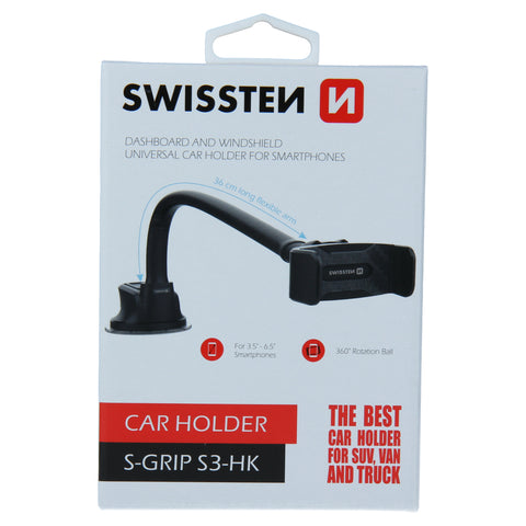 Swissten S-Grip S3-HK Universal Car Holder - 65010508 - Black