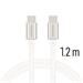 Swissten Textile Type-C USB Cable - 71527203 - 1.2m - Silver