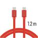 Swissten Textile Type-C USB Cable - 71527206 - 1.2m - Red