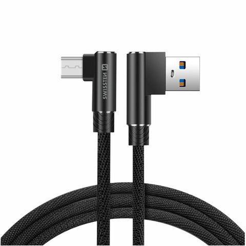 Swissten Arcade Gaming  Micro USB Cable - 71527500 - 1.2m - Black