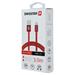Swissten Textile Type-C USB Cable - 71527901 - 3m - Red