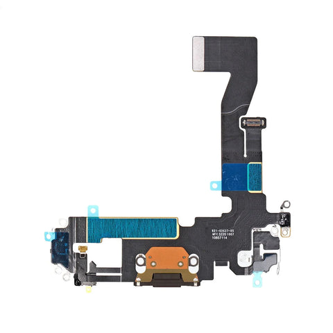 Apple iPhone 12/iPhone 12 Pro Charge Connector Flex Cable - Black