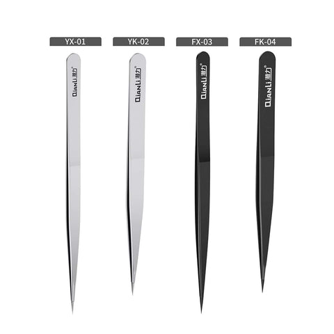Qianli Toolplus Ineezy Non-magnetic Stainless Steel Tweezer Set