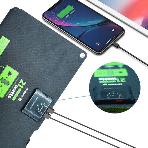 Swissten Foldable Solar Panel (21W) - 22013810