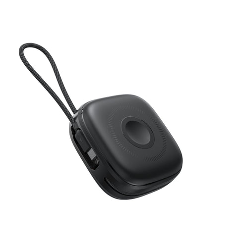 Swissten VoltBox MagGo Powerbank - 22013935 - With Built-in USB-C And Lightning Cables With MagSafe - 10.000 mAh - Black