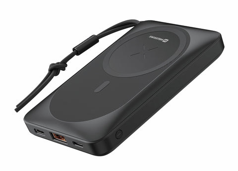 Swissten Magsafe Powerbank (15W) - 22013971 - 10.000 mAh - Black