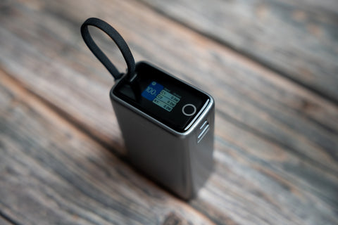 Swissten Airplane Friendly Power Bank (100W) - 22013977 - 25.000 mAh - Grey
