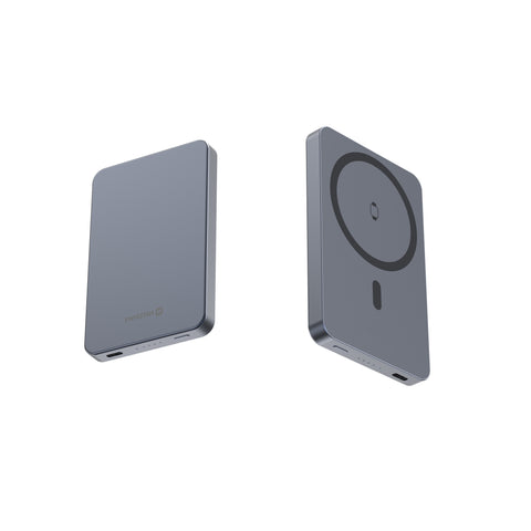 Swissten Fusion MagSafe Powerbank - 22013982 - 5000 mAh - Silver