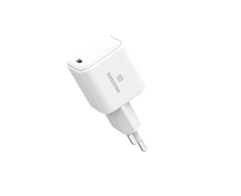 Swissten USB-C Power Delivery Travel Adapter (65W) - 22037020 - White
