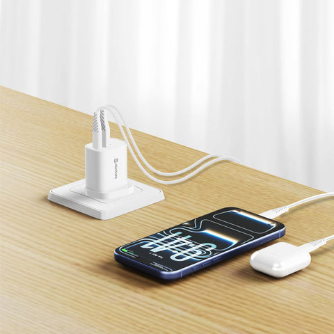 Swissten Edge Travel Charger (35W) - 22045102 - UK Plug
