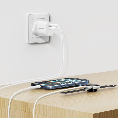 Swissten Edge Travel Charger (35W) - 22045102 - UK Plug