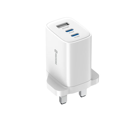 Swissten Edge Travel Charger (65W) - 22045103 - UK Plug