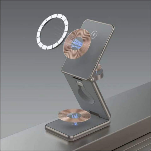 Swissten 23W 3-in-1 Aluminium Wireless Charger - 22055550