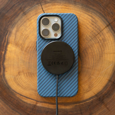Swissten MagPuck Wireless Charger (15W) - 22055560 - Black