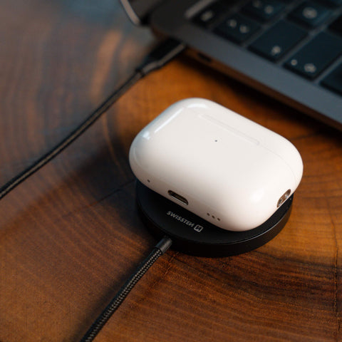 Swissten MagPuck Wireless Charger (15W) - 22055560 - Black
