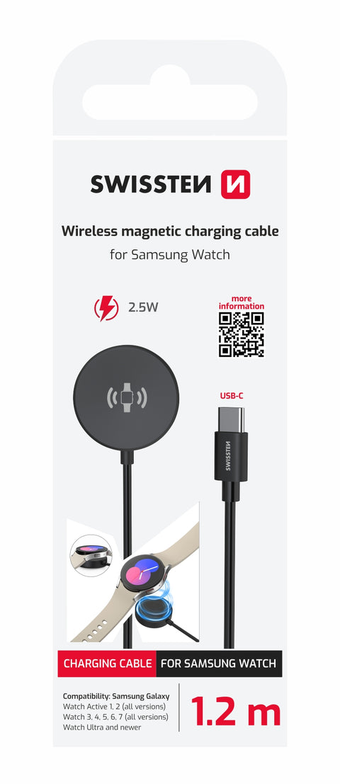 Swissten Samsung Watch Wireless Charger - 22065511 - Black