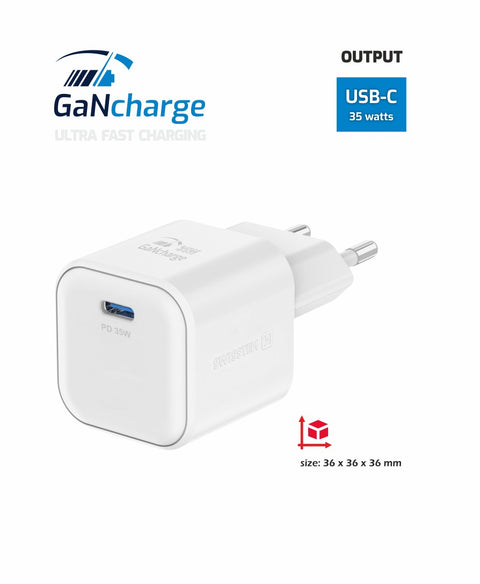 Swissten 35W UBS-C Travel Charger - 22070200 - White