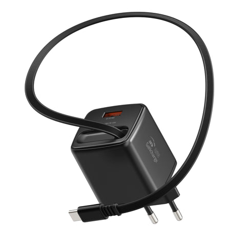 Swissten SlideCharge Travel Charger (45W) - 22071340 - Black