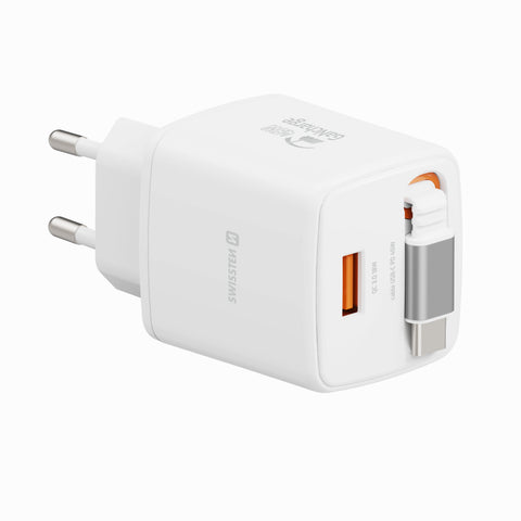 Swissten SlideCharge Travel Charger (45W) - 22071350 - White