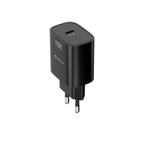 Swissten Edge USB-C Travel Charger (20W) - 22071710 - Black