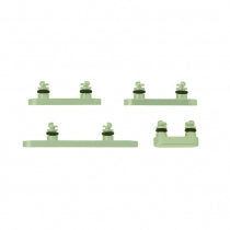 Apple iPhone 17 Side Buttons - 4pcs one set - Sage