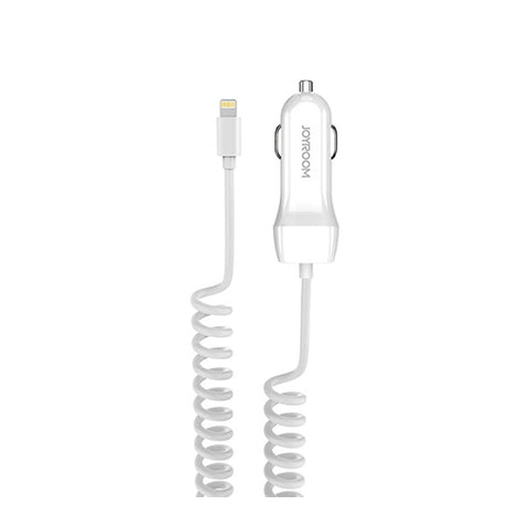 Joyroom - UP-522AL - 2.1A Car Charger - Type-C - White