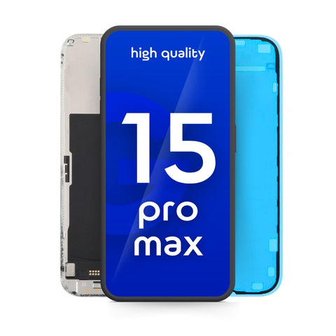 Apple iPhone 15 Pro Max LCD Display + Touchscreen - High Quality - Black