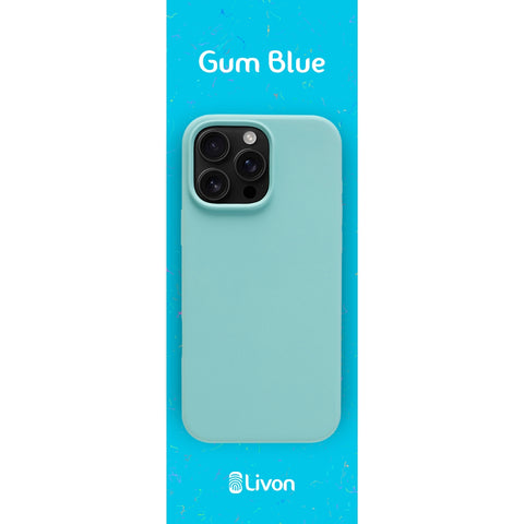 Livon iPhone 15 SoftSkin - Gum Blue