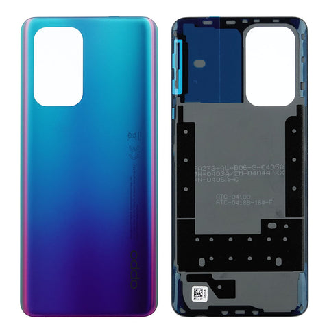 Oppo A94 5G (CPH2211)/Reno 5 Z (CPH2211) Backcover - 3203236 - Blue