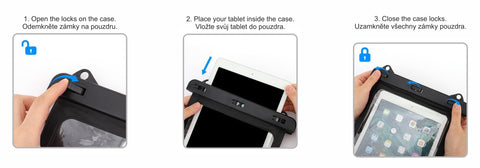 Swissten Tablet Waterproof Case - 32900830