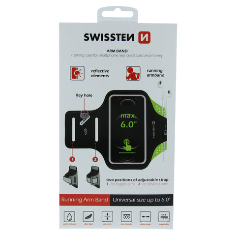 Swissten Armband Case - 32903200 - Up to Phones for 6.0"