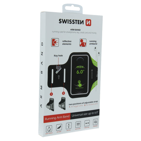 Swissten Armband Case - 32903200 - Up to Phones for 6.0"