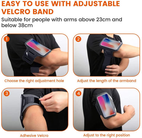 Swissten Armband Case - 32903200 - Up to Phones for 6.0"