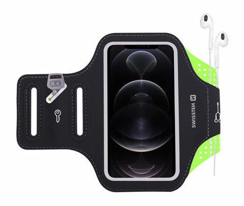 Swissten Armband Case - 32903300 - Up to Phones for 7.0" - Black