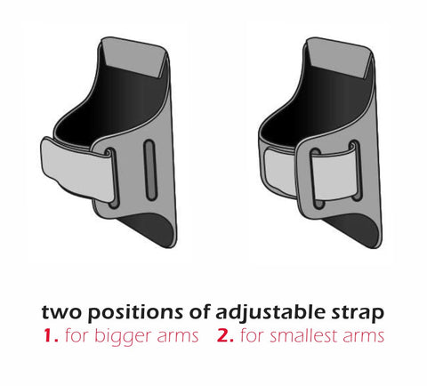 Swissten Armband Case - 32903300 - Up to Phones for 7.0" - Black