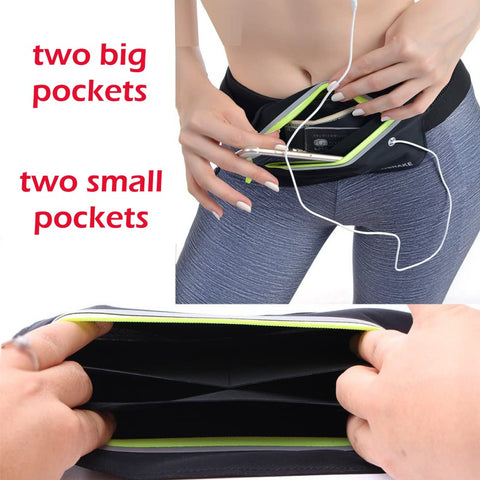 Swissten Waist Bag - 32903400 - Up to Phones for 7.0" - Black