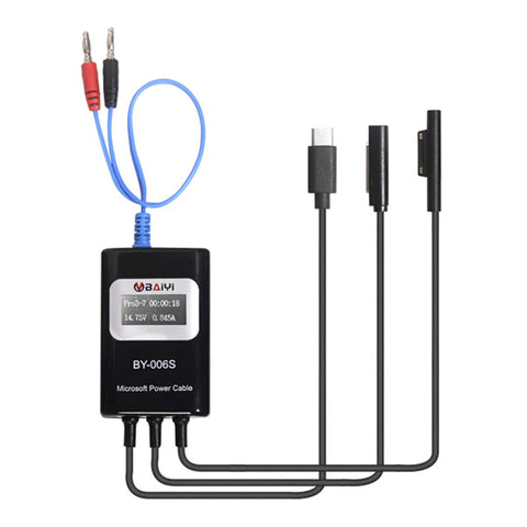 BAIYI BY-006S Microsoft Surface 3 in 1 Power Cable