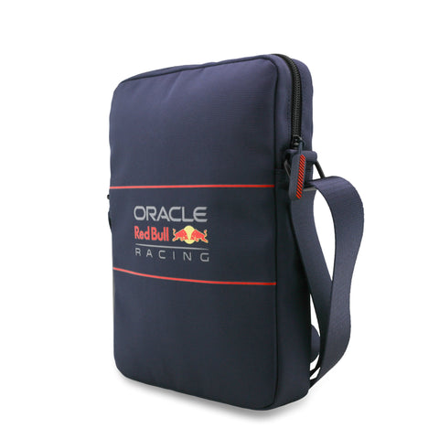 Red Bull Nylon Travel Bag - 3666339397739 - 10 Inch - Vertical Logo - Navy