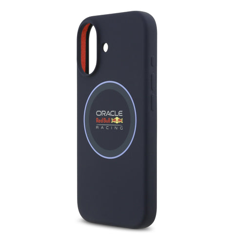 Red Bull iPhone 17 MagSafe Liquid Silicon Case With Blue Ring - 3666339527341 - Navy
