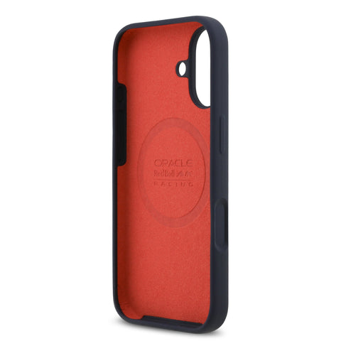 Red Bull iPhone 17 MagSafe Liquid Silicon Case With Blue Ring - 3666339527341 - Navy