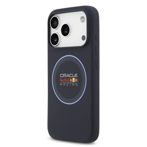 Red Bull iPhone 17 Pro MagSafe Liquid Silicon Case With Blue Ring - 3666339527365 - Navy