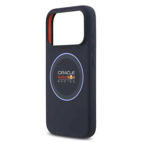 Red Bull iPhone 17 Pro MagSafe Liquid Silicon Case With Blue Ring - 3666339527365 - Navy