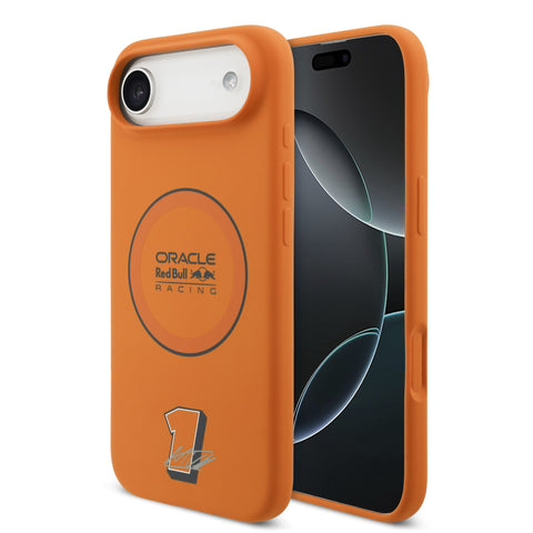Red Bull iPhone Air MagSafe Liquid Silicon Case With Ring - 3666339527518 - Orange