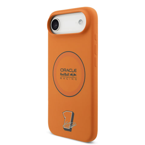 Red Bull iPhone Air MagSafe Liquid Silicon Case With Ring - 3666339527518 - Orange