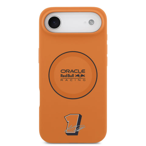 Red Bull iPhone Air MagSafe Liquid Silicon Case With Ring - 3666339527518 - Orange